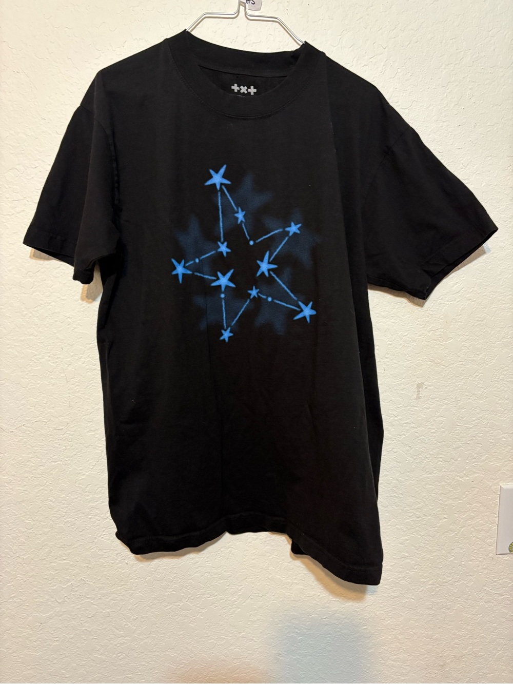 Tomorrow X Together K-Pop 2025 Act: Tomorrow Blue Star Constellation Graphic